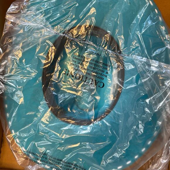 Charlie 1 Horse Bucksnort Turquoise Cowboy Hat 6 3/4 - Picture 10 of 10